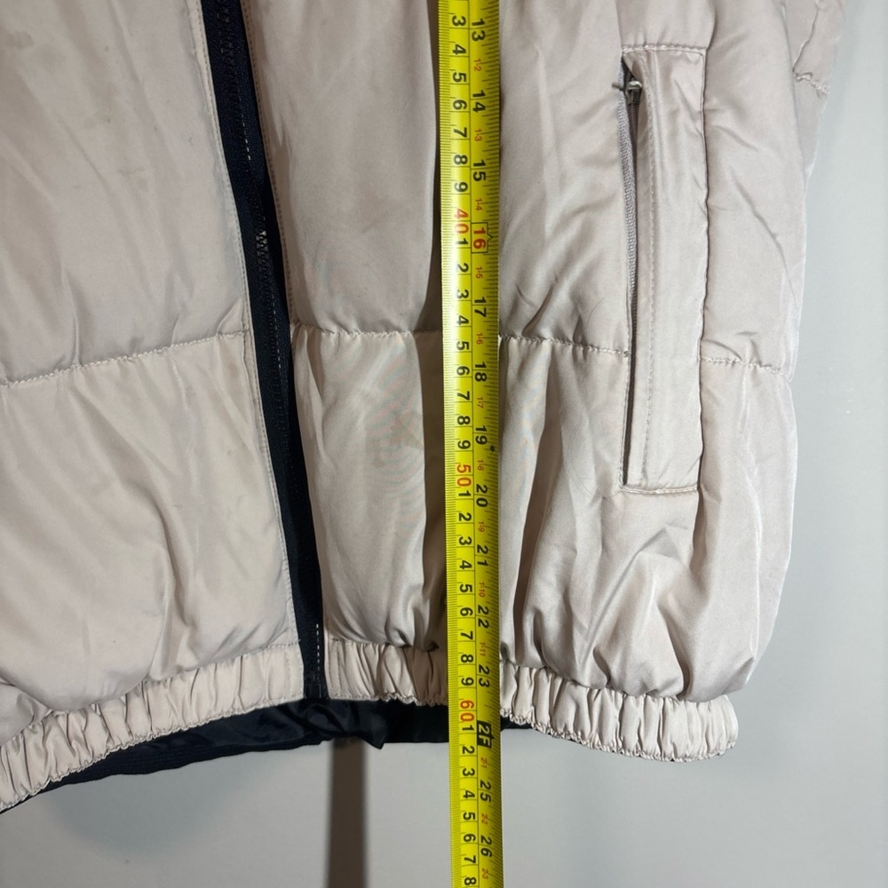 THE NORTH FACE WOMENS 1996 RETRO NUPTSE Puffer Black AndVintage White/cream. -L - Picture 11 of 12